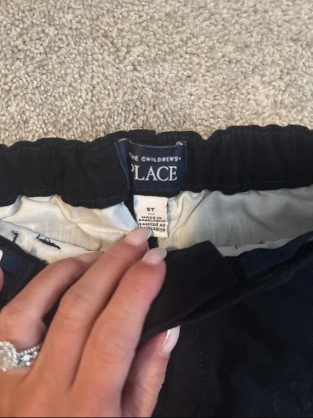 The Children's Place Black Straight Leg Women's Jeans